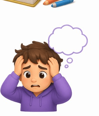 Student feeling stuck with writing